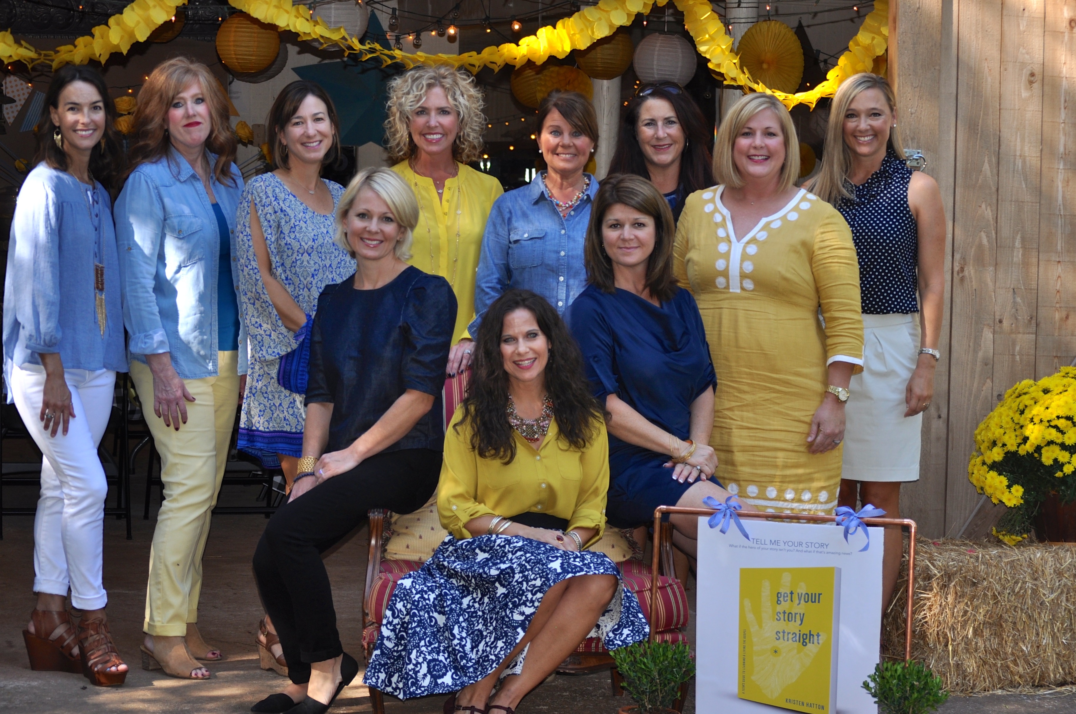 These Edmond, Oklahoma ladies outdid themselves with the best book launch barn party I could've imagined!