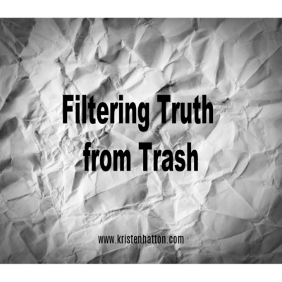 Filtering Truth from Trash